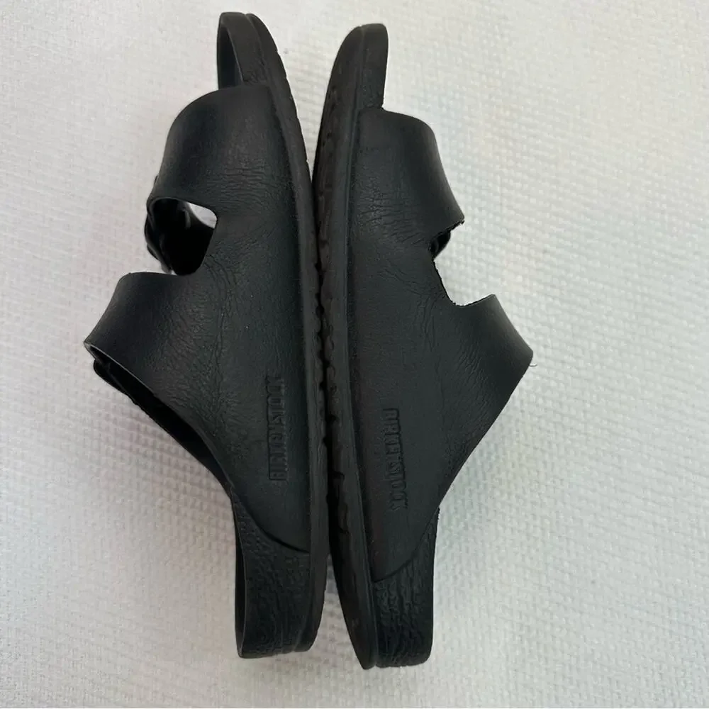 Big Kids Birkenstock Arizona EVA Black Casual Comfort Slides Sandals Size 33